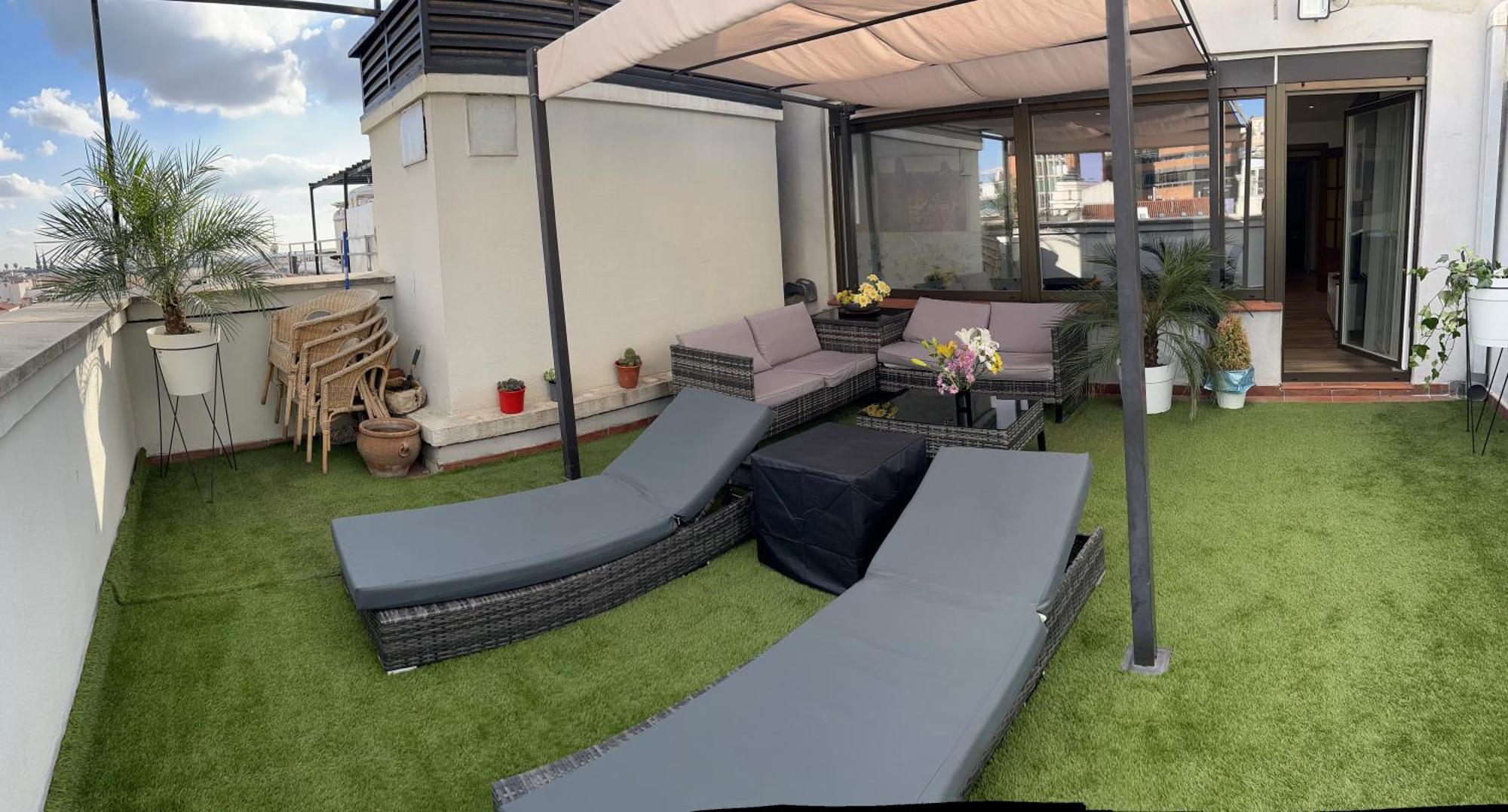 Penthouse Madrid View Lägenhet Exteriör bild